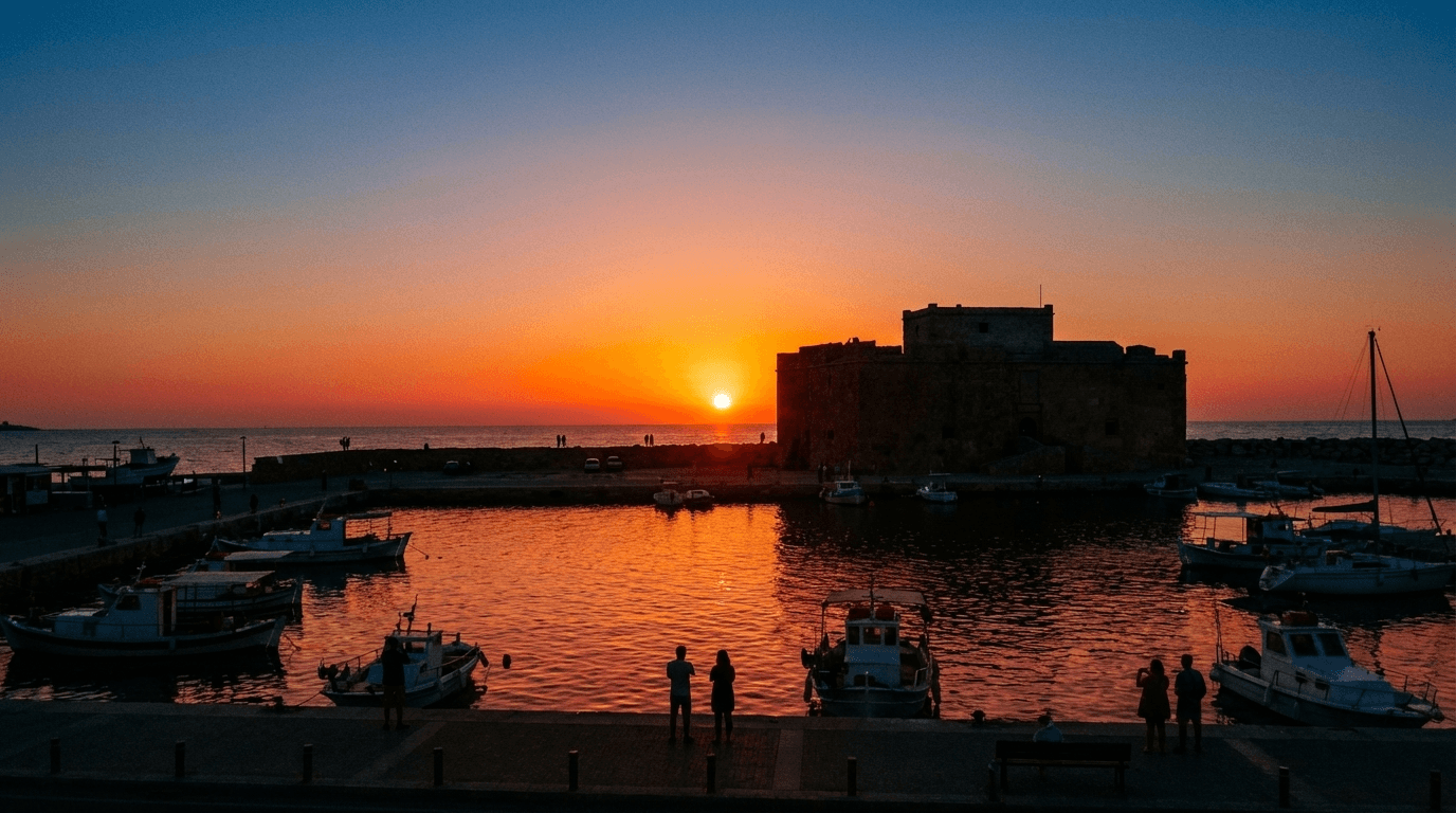 Best Sunset Spots in Paphos: A Local's Guide (Including Our Rooftop)